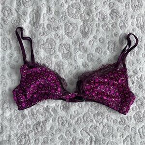 Victoria’s Secret Purple Lace Bra